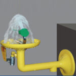 Removable Eye Washer Wall Mounted Eye Washer